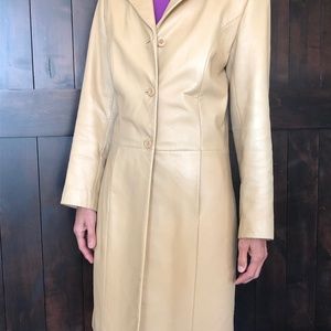 Genuine lambskin coat